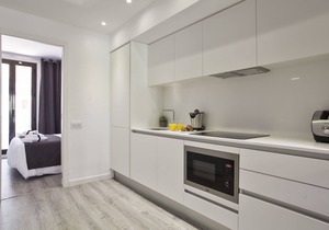 Cheerful flat up to 3 guests next to Plaza España