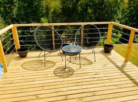 Colico Tiny Lodge - jacuzzi-Terraza