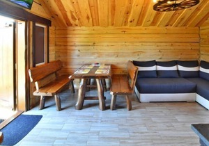 Comfortable holiday houses, swimming pool for children, near the lake, Osieki