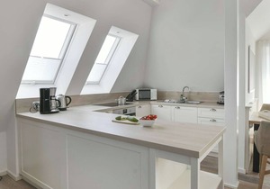 Comfortable vacation apartment with sauna and south-facing balcony!