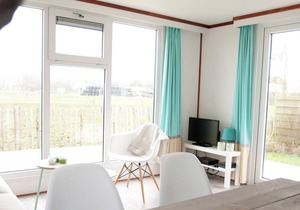 Comfy chalet with dishwasher, near the Wadden Sea
