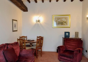 Converted stable block at the foot of the Cheviots between coast and country.