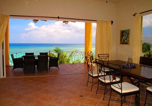 Coral Sands #3 Beach Front luxury condo on West Bay Beach. 3 bed 3 bath