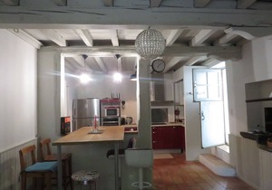 Cottage located in a natural environment, located between sea and mountain.