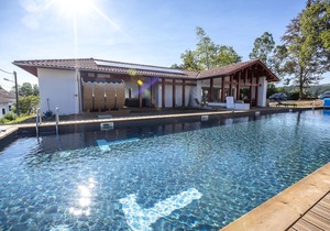 Cottage located in a natural environment, located between sea and mountain.