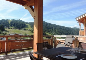 Cozy 4* chalet in Les Gets, 3 levels, 6 pers., terrace, wood stove, wifi