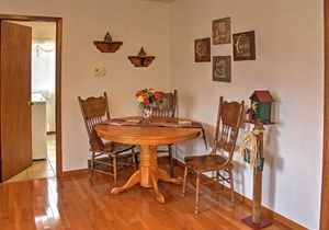 Cozy Balsam Lake Home Deck, Private Dock and Kayaks
