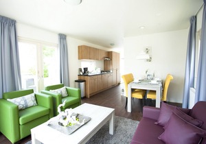 Cozy chalet near beach at 600 m