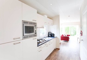 Cozy chalet with a combination microwave