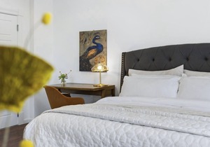 Cozy & Modern King Studio in Historic Mt. Vernon