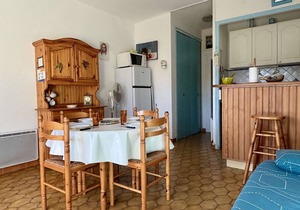 Cozy Studio Cabine for 4 with Terrace, BBQ, Near Beach - Argelès-sur-Mer