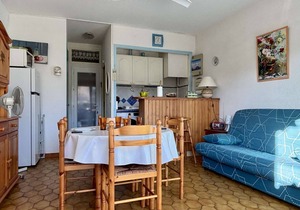 Cozy Studio Cabine for 4 with Terrace, BBQ, Near Beach - Argelès-sur-Mer