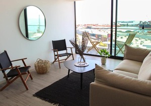 De Lujo 2D2B, Estacionamiento Terraza vista al Mar Servicio HOM