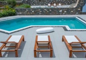 Deluxe Paros Villa Grand Villa 4 Bedrooms Wonderful Sea View & Private Pool Golden Beach