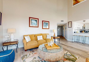 Direct gulf front condo with pools, hot tubs & central AC