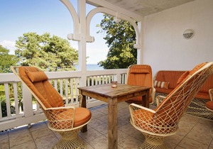 Directly on the beach promenade, balcony with sea view - Aparthotel Ostsee FeWo 15
