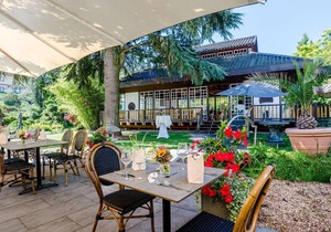 Double room garden side - Gartenhotel Heusser