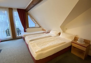 Double Room Shower / WC - Comfort - Hotel Garni Am Brunnenplatz