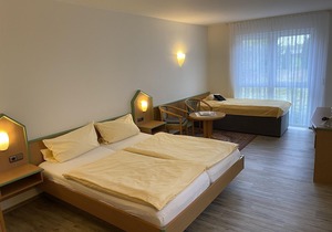 Double Room Shower / WC - Comfort - Hotel Garni Am Brunnenplatz