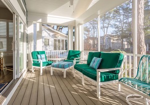 Downtown Rehoboth Beach Home Sleeps 12 w/ Parking & Porch