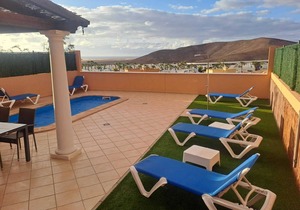 EL NIDO DEL VOLCAN - Luxury villa with panoramic view, private heated pool, WiFi