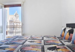 Elegant apartment in historic building.