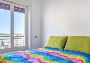 Elegant apartment in historic building.
