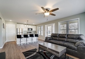 Enjoy Indian Lake in a brand new vacation rental next to the lake walking path