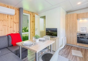 Experience a real Tiny House vacation close to nature at Camping Park Wemding!