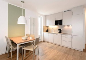 Family apartment with balcony including free use of swimming pool and sauna
