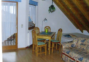 Ferienwohnung 1, 40 qm, 1 Schlafraum, max. 3 Personen