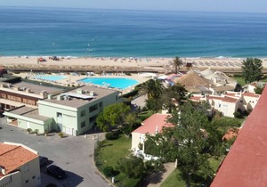 Front beach view in Alvor