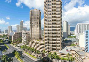 Fully renovated One-Bedroom unit on the 16th Floor overlooking the surrounding Waikiki area!