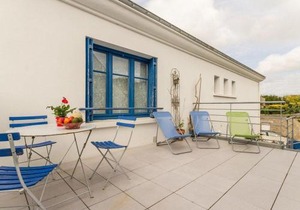 Gîte calme près de plages, au cœur de Batz-sur-Mer, terrasse sud, wifi, et équipements bébé - FR-1-306-840