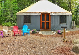 Glamping on the Quiet-side of Acadia National Park!