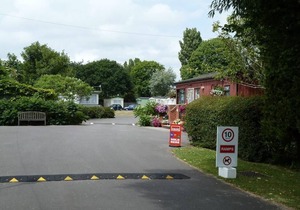 Goldcrest 2 berth caravan at Copthorne Caravans