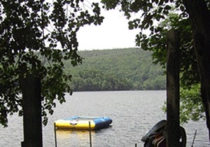 Goodyear Lake - docks and lake toys-kayaks, paddleboat water trampoline