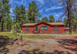 Gorgeous & Historic 3 BR Log Cabin w/ Forest Views / 20 minutes from Flagstaff