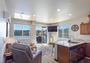 Gorgeous Triplex Unit With Spectacular Lake Views!