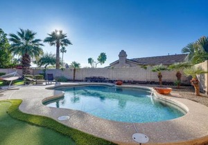 Group Getaway with Pool and Putting Green in Goodyear