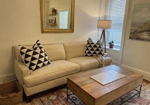 Guest Apartment In Row Home With Backyard Patio