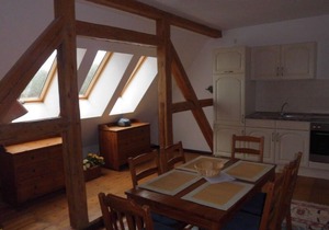 Gutshaus Wohlenhagen - Apartment 4: Max. 4 persons (45 m2) tower room