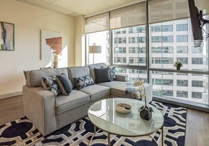 Home is in a two year old building with great amenities