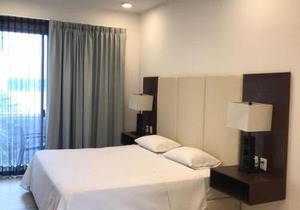 Increíble estudio en Puerto Aventuras, Condominio con alberca # 201