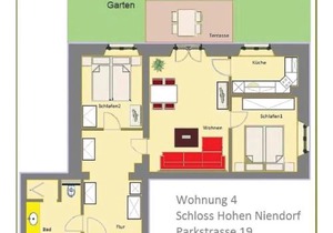 Jagdschloß zu Hohen Niendorf Fewo 4