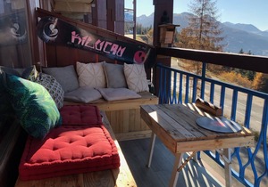 Joli Appartement Cosy, Superbe Vue, Proche des Pistes, Casier à Skis Chauffé