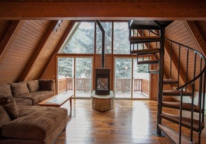 Just Remodeled A-frame House In Warm Springs With An Italian Touch.