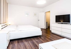 K58 well-kept apartment in Höhenberg 5 km to Cologne Trade Fair with free W-LAN