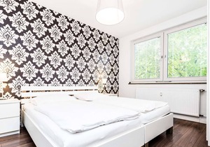 K58 well-kept apartment in Höhenberg 5 km to Cologne Trade Fair with free W-LAN