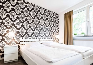 K61 modern apartment in a central location for 3 people in Cologne Höhenberg with W-LAN